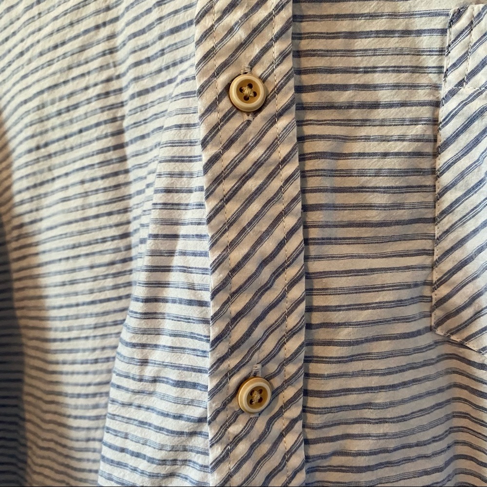 Striped Rowm Button Down Shirt - image 4